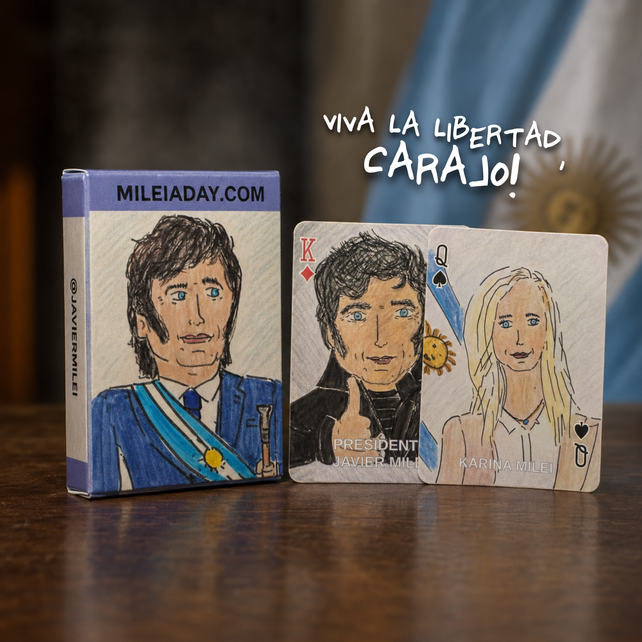🇦🇷 The Royal MAGA Deck: Milei Edition
