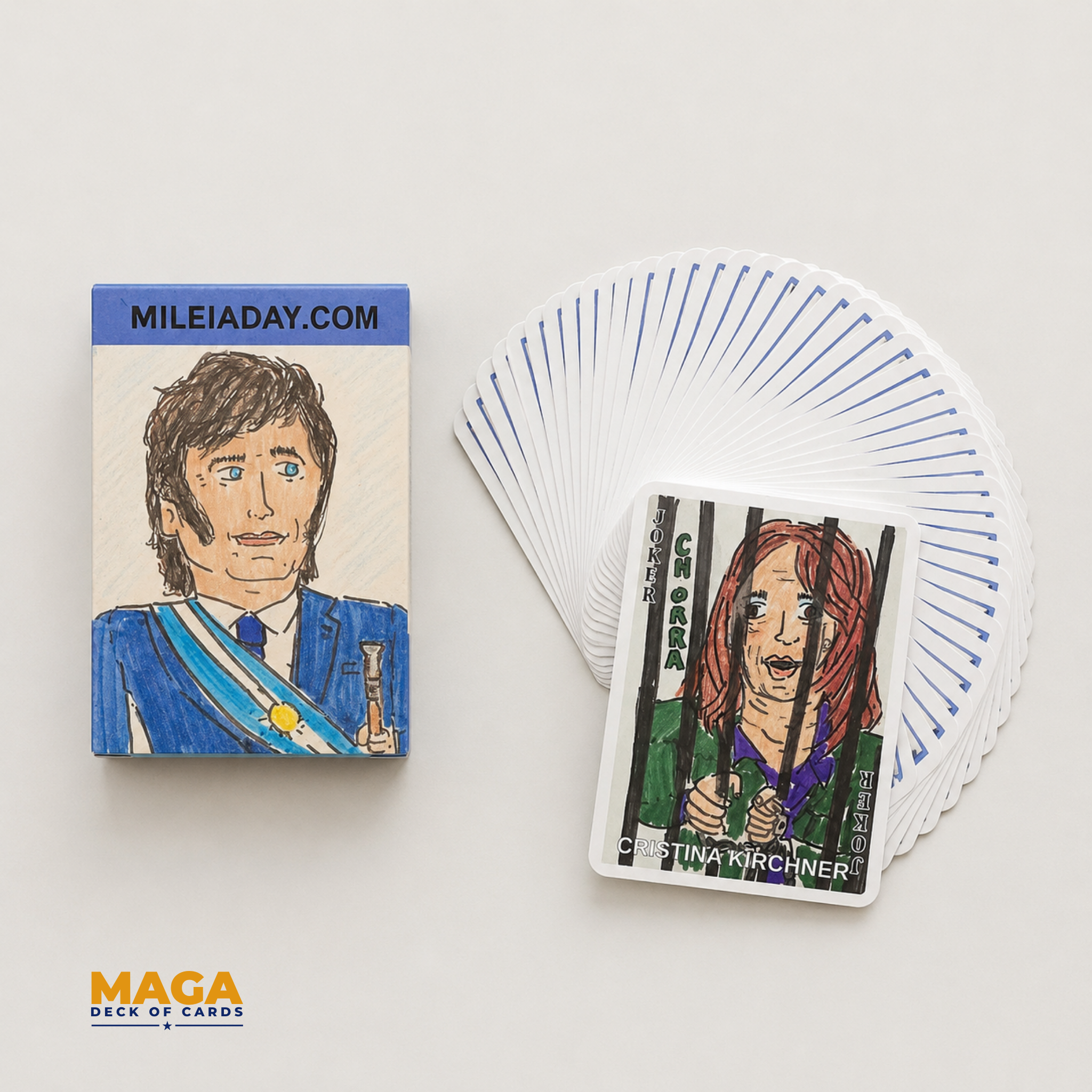 🇦🇷 The Royal MAGA Deck: Milei Edition