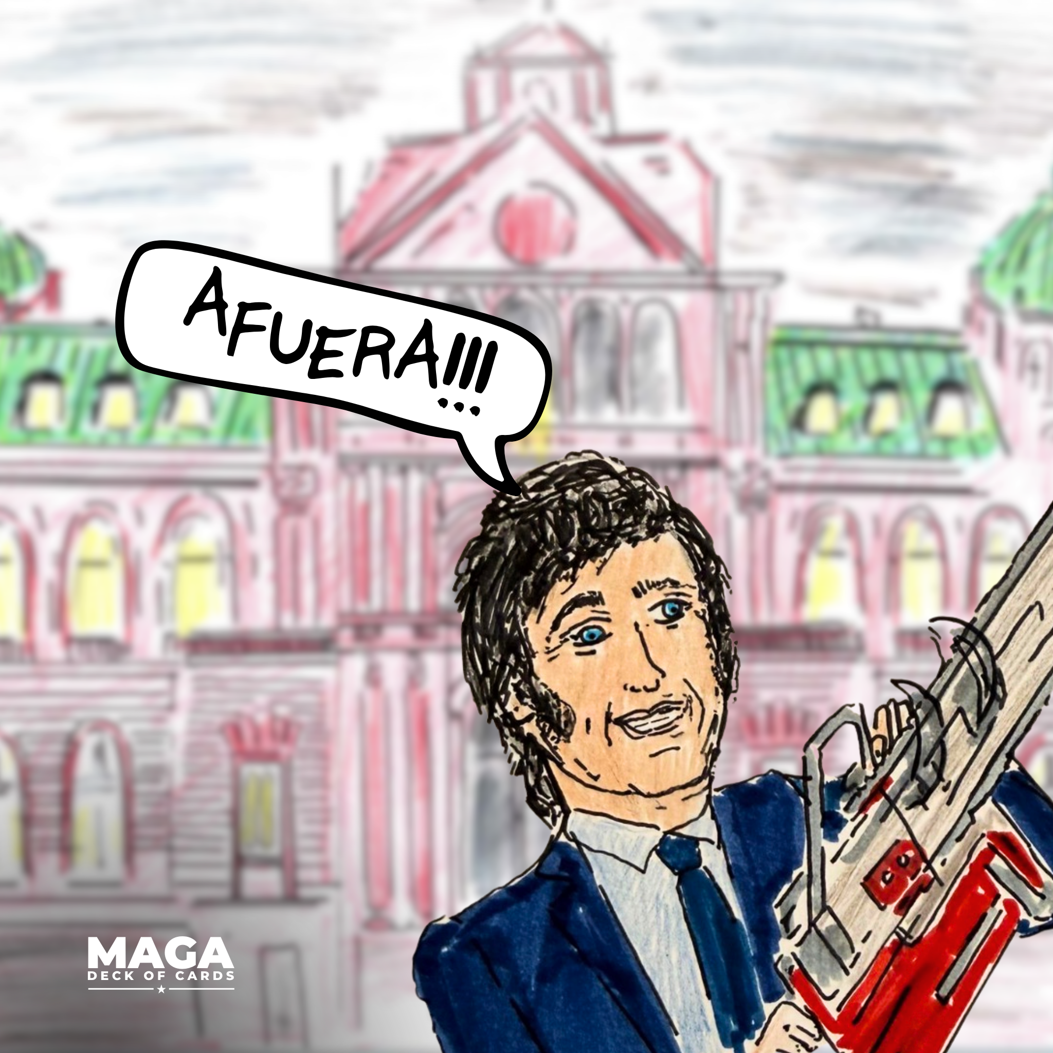 🇦🇷 The Royal MAGA Deck: Milei Edition