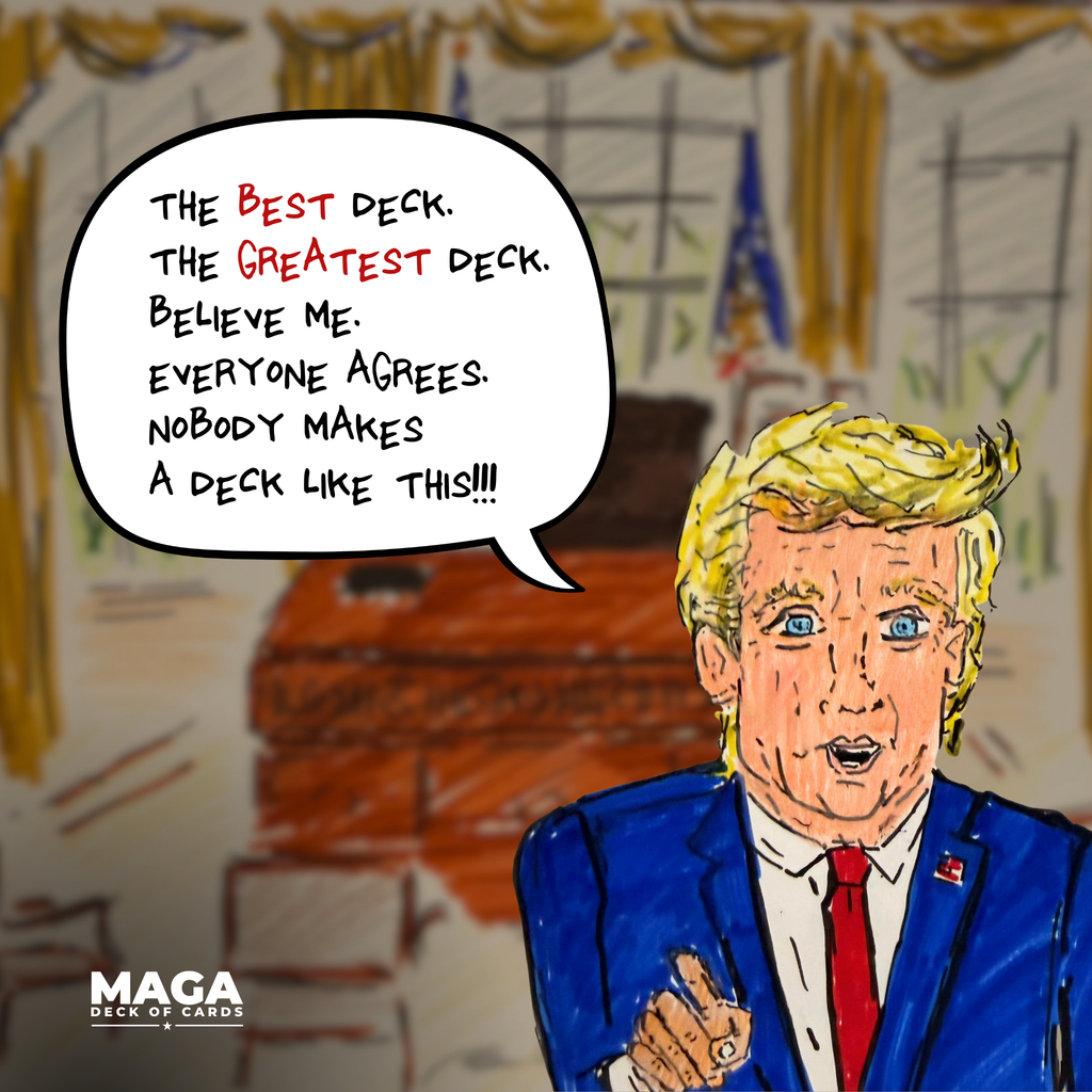 🇺🇸 The Royal MAGA Deck: Trump Edition